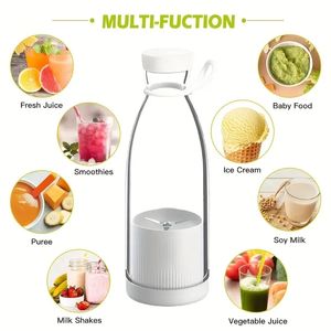 خلاط عصير كهربائي محمول USB Mini Fruit Mixers عصير مستخلصات الفاكهة