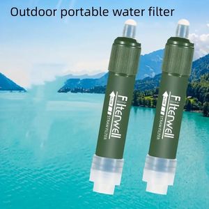 Universal Portable Water Purifier Strå för utomhuscamping Vandring