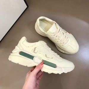 Дизайнерская обувь Rhython Sneakers Dad Shoes Casual Vintage Chaussures Trainers Знаменитые увеличение мужской женской платформы высококачественная дисконтная обувь Eu38-46