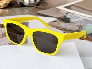 Gul svart rök solglasögon för kvinnor män sunnies gafas de sol designer solglasögon occhiali da sole uv400 skydd glasögon