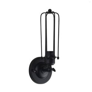 Wall Lamp Industrial Metal Sconce E27 Bedside Reading Light for Hallway El