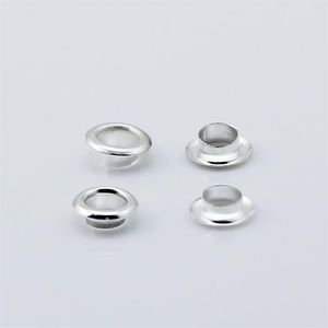 Beadsnice Silver Plated Metal Pärlor Grommet Core Findings Perfect For Large Hole Pärlor Brass Bead Cores ID 29289191R