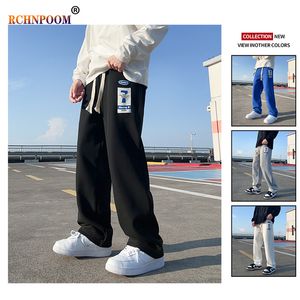 Männer Hosen Männer Mode lose gerade Jogginghosen Hip Hop Casual Jogging hochwertiger Streetwear Harajuku -Hosen Marke 230718