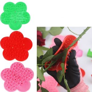 Home Garden Supplies DIY Cut Tool Florist Flower Rose Thorn Stem Leaf Stripper Rose Removing Burr Eco-friendly GardenTool Q317