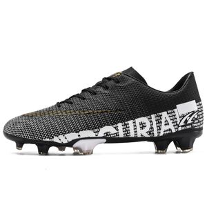 Klänningskor Ultralight FGTF unisex Soccer Men Antislip Long Spike Football Boots Kids Outdoor Training Sneakers Storlek EU 3545 230718