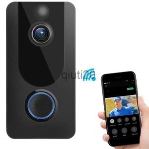 Interconds Intercoms Access Control Wifi Video Doorbell Camera with HD Video Motion Motion Sensor ثنائية الاتجاه 3 أشهر تخزين سحابة مجاني للماء الرؤية الليلية X0718