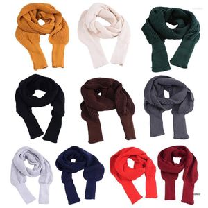 Halsdukar kvinnor vinter stickad filt lång sjal wrap med ärmar fast färg virkning tröja halsduk multi-användning poncho cape nack varmare