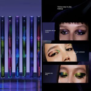 Cień do oczu 6color kaleidos kalejdoskop święty eyeliner długotrwały wodoodporne wodoodporne nie renderowanie Chuangsheng Night Chameleon Eyeliner Pen 230717