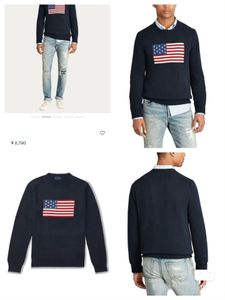 アメリカ合衆国の旗男子ポロスTシャツカブパターン織り豊富なカジュアルニットプルオーバーS-XL