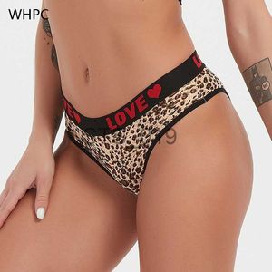 Briefs Panties Other Panties Whpc Sexy Panties Women's Cotton Briefs Letter Sport Underwear Seamelss Leopard Thongs Low Waist Tanga T-back Soft Lady Lingerie x0719