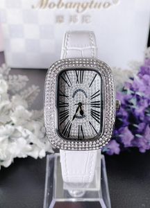 Relógios de pulso femininos de luxo, relógios femininos de moda, relógios de pulso femininos de quartzo, mostrador de diamante, relógios femininos Montre Femme