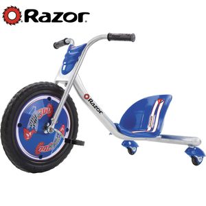 RIPRIDER 360 DRIFT TRike-Blue, 16 framhjul, 3-hjuliga drivande rida på, trehjuling med bakre hjul för barn i åldrarna 5 och uppåt, unisex