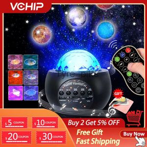 أجهزة العرض XK29 Galaxy Projector عيد الميلاد جهاز عرض ليزر رومانسي LED LED Planet Starlight Moon Lamp Bluetooth HIRDAR