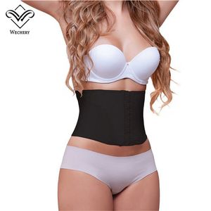 Kurzer Torso Columbian Cincher Girlles 9 Stahlknochen Logo Körper Shaper für Gewichtsverlust Frauen 100% Latex -Tailentrainer Korsett