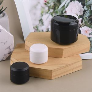 Perfume Bottle 3g5g10g15g30g50g Black Cream Jar Empty Cosmetic Container Sample Bottle Eye Shadow Face Cream Mask Container 230717