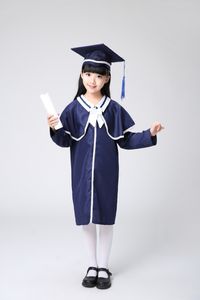 Special Occasions Kindergarten First Year Student Chorus Shawl Children's Academic Clothing Girl Graduate Dress Hat Dr. Cloth Bachelor Set Cosply 18 230717