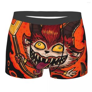 Underpants Devil Mo Men Boxer Briefs League of Legends Game Logens Breshatastry Thenkwear Toping Caffice Print Shorts подарки на день рождения подарки