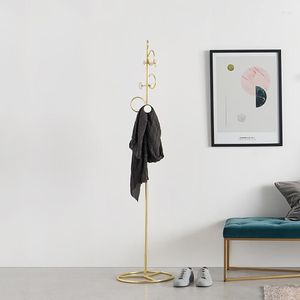 Kleiderbügel Nordic Eckgarderobe Boden Schlafzimmer Luxus Gold Kleiderbügel Einzel kreativ einfach modern minimalistisch