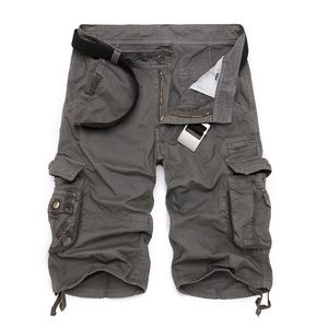 Herren-Shorts, Militär, Cargo, Armee-Camouflage, taktische Baumwolle, lockere Arbeit, Freizeit, Übergröße, 230718