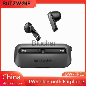 Kopfhörer Ohrhörer BlitzWolf BWFPE1 TWS Bluetooth-Kopfhörer Ture Wireless-Kopfhörer Halb-In-Ear-Ohrhörer ENC Dual-Mikrofone 13 mm großer Treiber x0718