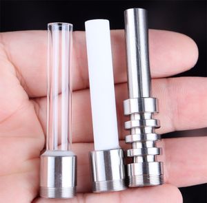 Smoking Glass Pipe Accessories 510 Thread Titanium Quartz Ceramic Tip Nails for Nectar Collector