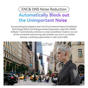 ヘッドフォンイヤホンブラックビュー新しいエアバード7ポータブルワイヤレスBluetoothヘッドフォン携帯電話用ワイヤレス充電付きイヤホンのイヤホン