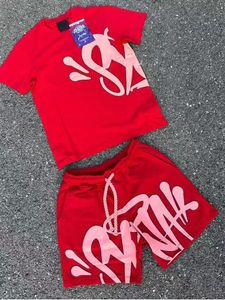 5a Mens Syna World Tshirts Set Printed Short Tees Synaworld Graphic Tee Tshirt and Shorts Hip Hop Y2k ShirtsCEAVE53U