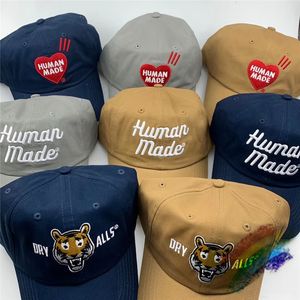 Bonés de bola bordados HUMAN MADE Bonés masculinos femininos versão superior Boné de beisebol Skate HUMAN MADE Caps 230717