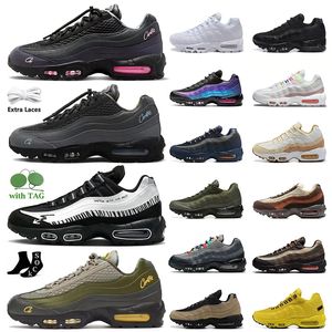 Corteiz x 95 air max 95s Erkek koşu ayakkabıları, pembe ışınlar, Ege denizi fırtınaları, sekoya, New York taksi spor ayakkabıları【code ：O】