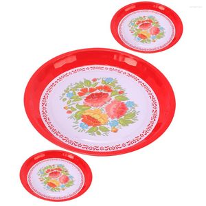 Servis uppsättningar Ramen Bowl Snack Serving Tray Wedding Supply Decorative Cake Decorations Chinese Party