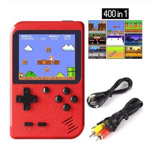 Tiptop Retro Game Console 400 in 1 Games SUPクラシックゲームゲームプレイヤーゲームボーイハンドヘルドギフト215mのゲームパッド