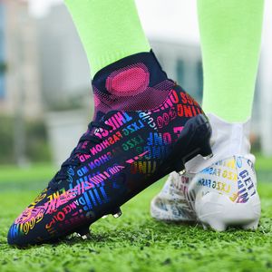 Klänningsskor högkvalitativ fotboll Tffg Male Soccer Sports Shoe for Men Studded Boot äkta futsal Professional Field Sneaker Cleats 230718