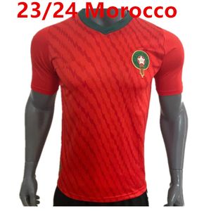 2023 2024 Marokańskie koszulki piłkarskie Hakimi Maillot Marocain Ziyech en-nesyri koszulki piłkarskie Męs