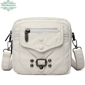 Abendtaschen Hohe Qualität Leder Schulter Handtasche Elegante Mädchen Crossbody Kleine Handy Sac Damen Casual Wasser Waschen Bolsa Feminina 230717