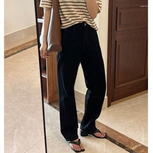 Damen Jeans Damen High Waist Slim Fit Straight Leg 2023 Frühling/Sommer
