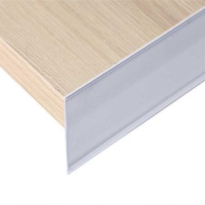 Sticky Sign Holder Clip Strip Supermarket Shelf paper banner Cover Shelf Talker Tag Display Promotion Signage Rack White Cle240e