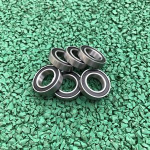 50PCS 6806 -2RSラバーシールされた薄い壁深溝ボールベアリング6806 61806 2RS 30x42X7 mm自転車ハブホイールベアリング267U