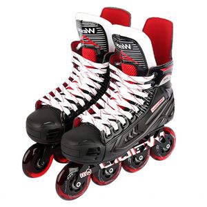 Patins de Gelo Figura patins de gelo blackCarbon Fiber Quad Roller Skate Shoes Preço patim agressivo 230717