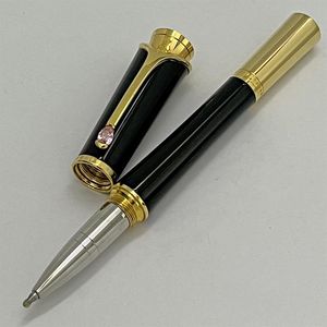 Yamalang lüks kalem prensese grace de desen kazınmış roller top kalemleri okul ofis kırtasiye markası stylo hediyesi231q