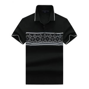 4 New Fashion London England Polo Camicie Mens Designer Polo High Street Ricamo Stampa T-shirt Uomo Estate Cotone Casual T-shirt # 1288
