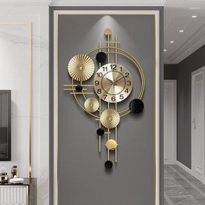 Wall Clocks And Watches Living Room Clock Creative Home Decoration Mute Art Hanging