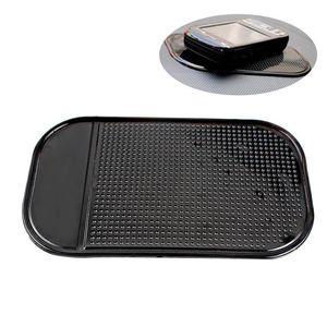 Lote de 3 unidades de espuma de plástico preto antiderrapante adesivo para carro tapete de silicone para painel adesivo para telefone GPS #HP244p