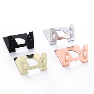 100st/Lot L Tabell Pop Metal Prisetikett Tagga Pappersskylt Namn Kort Displayklipp Holder Stands Bread Shop Pos Clip