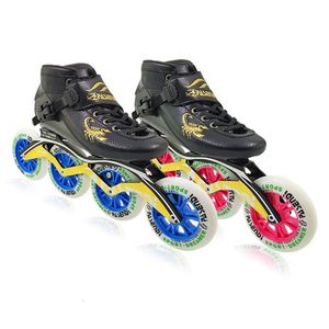 Ice Skates PASENDI Style Inline Skating Shoes Adults Child Roller Big Wheels Boots Women Men Carbon 230717