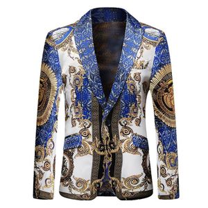 Luxury Party Performance Host Men Suit Fit Slim Bling Sequins Designer Coat In Stock Men's Suits & Blazers201v