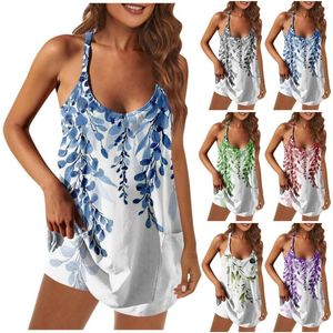 Повседневные платья элегантная женщина Slim Fit Festival Party Plates Prants Printed Loase Summer Dress Women 2023 Классические и универсальные Vestidos