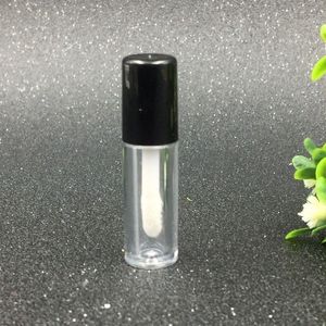 08ML Mini Plastic Empty Clear Lip Gloss Tube Lip Balm Cute Bottle Cosmetic Gloss Container Tubes Travel Gloss for Split Charging DIY M Lfst