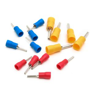 300PCS Suyep Wire Ferrules Crimp Connectors Pin-Shaped Pre-Insulating Terminal Type TZ-JTK Assortment Pack Fitted 22-16 16-14 12-257Y