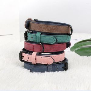 Dog Collars Cat Collar Flexible Pet Stylish Faux Leather