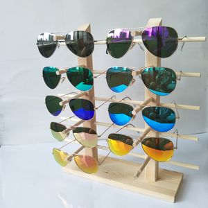 Männer Sonnenbrille Metallrahmen Glaslinsen Marke Designer Pilot Frauen Sonnenbrille Fahren Spiegel Brillen